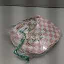 Pallocoo Black and White Checkered Crossbody Bag Bum Bag for Women, Checkered Purse Fanny Packs Belt Bag Nylon Sling Bags