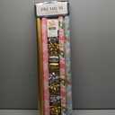 LaRibbons Christmas Wrapping Paper Set, Snowflake & Reindeer & Gingerbread Man Design with Gift Bow & Ribbons & Tags, Perfect for Christmas, Winter Party, 30 Inch X 10 Feet (4Rolls, 100 sq.ft.ttl.)