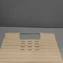 Maplefield Bathroom Sink Cover for Counter Space, Heat Resistant Silicone Sink Mat for Your Beauty Routine, Small Bathroom Space Saver Sink Cover for Makeup (Beige Large, 22 x 2 x 2 Inches)