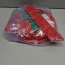 Jenaai 2 Pack Christmas Head Hoop Game Poop Shoot Party Game for Family Friends Gag Fun White Elephant Gift Adjustable Basket Net Headband with 20 Balls for Carnival Birthday Party Indoor Outdoor