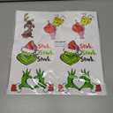 3Pack 5 Inch Christmas Face Stickers for Crafts Large Vinyl Faces Eyes Pitcher Transparent Decals for Ornaments Glass Drinking Cups Wood Decorations Balls Party Supplies (hoho12)