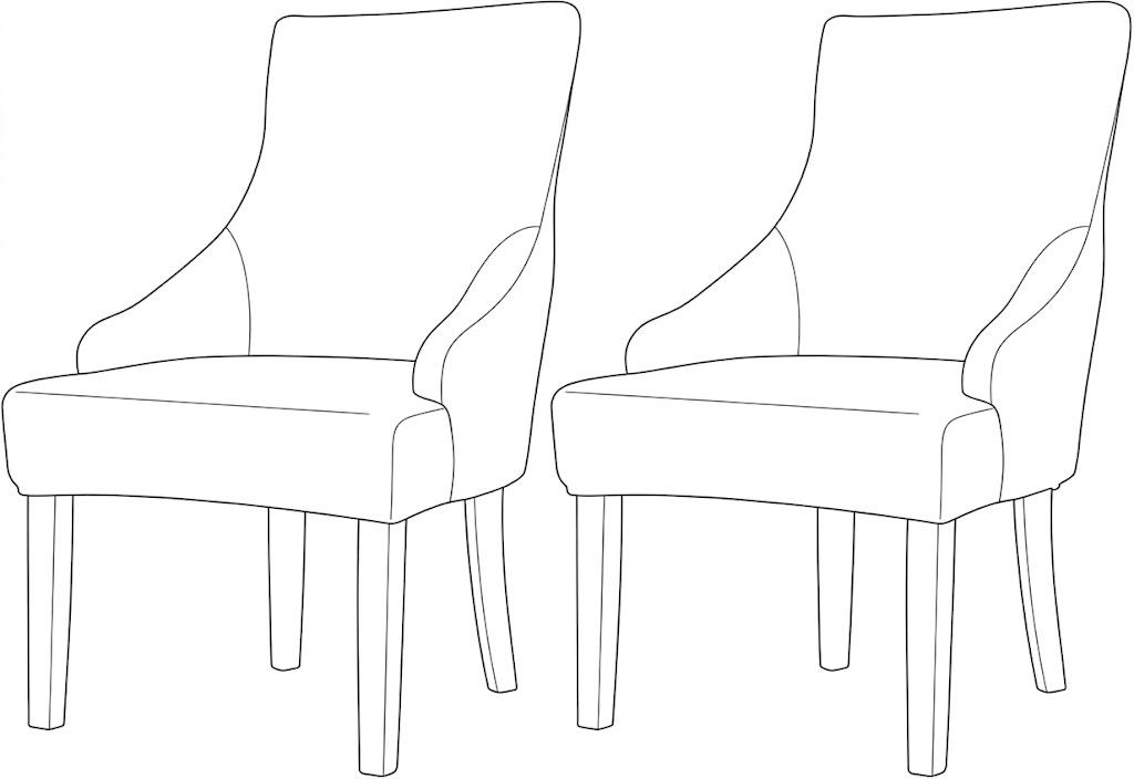 Lellen Wingback Chair Slipcovers with Pattern Stretch Wing Chair Covers Reusable Arm Chair Protector Cover for Dining Room Banquet Home Decor etc Machine Washable Hand Washable (13, 2PCS)