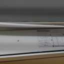 Axeman 55Inch Floating Shelves for Wall, 2 Packs, Invisible Brackets, White, 55" W x 6.5" D x 1.4"H