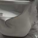 IRIS USA Cat Litter Box, Large Cat Box Enclosure, Top Entry with Litter Catching Lid, Enclosed with Scoop, White/Gray