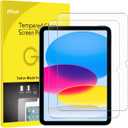 JETech Screen Protector for iPad (A16) 11th/10th Generation (2025/2022), 9H Tempered Glass Film, HD Clear, 2-Pack
