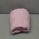 Meladyan Women Oversized Solid Zip Up Hoodie Drawstring Hooded Long Sleeve Fleece Vintage Sweatshirts Jackets Pockets 90s (Medium, Pink)