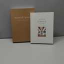 Beautiful Decorative Books - Set of 2 Boxes Enhance Your Coffee Table, Bookshelf or Mantel Shelf Decor - Aesthetic Fake/Faux Books for Modern Home Decoration, Photo Storage and as a Keepsake Box