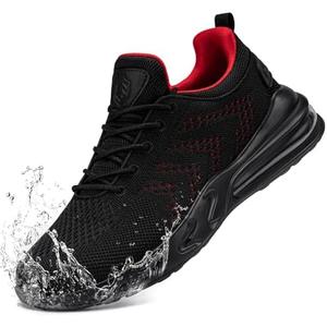 LARNMERN Mens Non Slip Work Shoe Slip On Water Resistant Walking Sneakers Zapatos Trabajo Waterproof Food Service Chef Kitchen, Left Shoe Only, 10