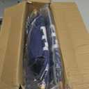 Tommy Bahama 2-Pack Hi-Boy 17" Seat Height 4-Position Lace-Up Suspension Folding Beach Backpack Chair, Navy Palm Tree