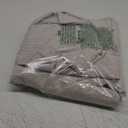 Natural Linen Curtains 100% Blackout 84 Inches Long,Room Darkening Textured Curtains for Living Room Thermal Grommet Bedroom Curtains 2 Panels with Greyish White Liner No Brand 84"L x 52"W