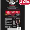 CRAVE Grain Free High Protein Adult Dry Dog Food, Beef, 22 lb. Bag (EXP 08/14/28)