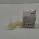 Nenesupply 15mm Oval Flanges Compatible with Medela Breast Pump Parts Replace 17mm Flange Accessories. Work with Pump in Style Parts Symphony Parts Swing Maxi Harmony and Personalfit Flex Connector