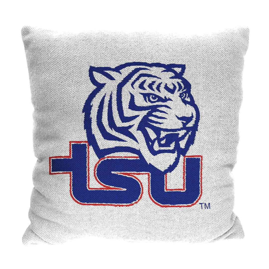 NORTHWEST NCAA Tennessee State Tigers Double Sided Woven Jacquard Pillow, 20" x 20", Homage