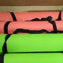 Hoolerry 36 Pieces Yoga Mats Sets Includes 12 Pcs Yoga Mats Bulk 68” x 24” x 6mm Thick Exercise Mat Non Slip 12 Resistance Bands 12 Carrying Straps for Women Girls for Gym Pilates
