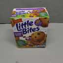 Little Bites Blueberry Muffins, 5 individual packs, (1.5 oz each), Real Blueberries Mini Muffins, 7.5 oz Multipack (EXP 07/26/26)
