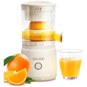 Orange Citrus Juicer, Electric Portable Lemon Juicer,Citrus Squeezer for Lemon Grapefruit Fruit, Small Wireless Juice Machine, Easy Use Orange Squeezer, Easy to Clean