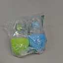 Munchkin Any Angle Weighted Toddler Straw Cups with Click Lock Lid, 10 Ounce, 2 Pack, Blue/Green