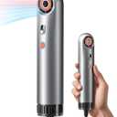 SYLPH Mini Hair Dryer, 0.55lb Small Size Travel Hairdryer, 850W Ionic Hair Dryer with 110,000 RPM High-Speed Motor, Intelligent Temperature Control No Heat Damage, Suitable for Home, Dorm, RVs(Silver)