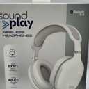 SoundPlay Wireless Over Ear Headphones, White