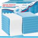 Tear-Resistant Disposable Bed Pads 36" x 36" 50 Count Super Absorbent Underpads, Chux Thicker Extra Large Incontinence Bed Pads, Pee Pads for Adults, Kids, Elderly, Pets