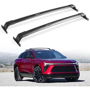 Snailfly Roof Rack Cross Bars Fit for 2019-2026 Chevy Blazer with Side Rails (Not for EV), Easy Install Aluminum Crossbars Cargo Carrier, 220 lbs Rooftop Accessories for Bike Kayak Skis Luggage