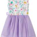 Girls Sleeveless Dress Toddler Bunny Tutu Sundress Casual Party Dresses