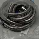 118" Shower Hose, Extra Long 304 Stainless Steel Handheld Shower Head Hose Extension/Replacement, Flexible & Durable, G1/2 Universal Insert & Nut