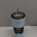 THERMOS ICON SERIES, Stainless Steel Cold Tumbler with Lid and Straw - 24 Ounce, Glacier - Vacuum Insulated Tumbler