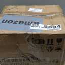 Hollyone Large Blue Hydrangea Artificial Flowers Arrangements in Hanging Basket 13" Fake Hanging Plants Flowers UV Resistant Silk Flower Plant Faux Hydrangea Flower with Pot Outdoor Indoor Decor