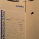 Bankers Box Tall Wardrobe Box 3 Pack, Tape-Free Design, 24" x 24"x 40"(7710501)