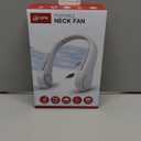 Neck fan, hanging vaneless adjustable