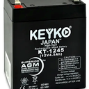 Keyko Japan High-Tech Rechargeable VRLA Battery KT-1245 (12V4.5Ah)