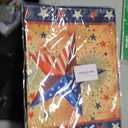 Patriotic Table Runner Memorial Day 4th of July Decoration for Home Decor, Table Runner,13" x 72"