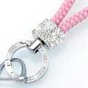 for Lexus Bling Key Fob Cover with Heart Diamonds Sparkling Keychain Gift for Women Girl Luxury Shell for Lexus RX ES GS LS NX RS GX LX RC LC Smart Remote