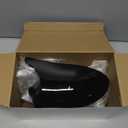 BDBO Door Side Mirror Covers Mirror caps for Cars Rear View Cap for 3-Series E90 E92 E93 Sedan Pre-LCI 2005-2007 (Glossy Black)