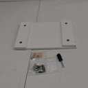 TEAMIX 14.2 inch White Monitor Stand Riser, Wood Monitor Riser with Storage for Desk Small Monitor Stand TV/Screen/PC/Laptop Riser Computer Stand Desktop Shelf (White-14.2 inch)