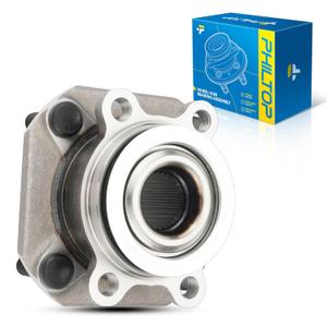 PHILTOP 513297 Front Wheel Bearing Hub Assembly 4 Lugs for Nissan Sentra 2007 2008 2009 2010 2011 2012 with ABS 1PC