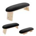 Arm Rest for Nails Tech, Professional Adjustable Nail Arm Rest Cushion, Nail Arm Rest, Soft Manicure Hand Rest Stand, Black, 1 Set