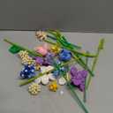 865pcs Flower Building Set, DIY Building Block Flower Bouquet, Beautiful Ornaments, Creates a Cozy Atmosphere with Colorful Artificial Bouquet