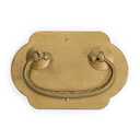 Hardware Philosophy “Prosperity” Brass Drawer Pulls 4 x 2.7-inch – Set of 2 – Architectural Handle Hardware for Cabinets, Furniture, and Interior Design Projects
