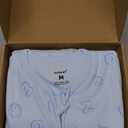 2-Pack Baby Sleep Sacks, Zipper Wearable Blanket-0.5TOG Organic Cotton,Lightweight,Soft Cozy Toddler Sleeping Sack 6-12 months,Easy to Wear Large Newborn Transition Swaddles Sleepsacks(ABC Land Sky,M)