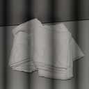 NICETOWN White Doorway Curtains 80 inches Long, Rod Pocket & Back Tab Semi Sheer Faux Linen Privacy with Light Filtering Window Treatments for Bedroom/Living Room, 2 Panels, W34 x L80