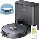 ILIFE T20s Self-Emptying Robot Vacuum and Mop Combo, 5000Pa Suction, 70-Day Capacity, LiDAR Navigation, 260mins Runtime, App/Alexa Control, Robotic Vacuum Cleaner for Hard Floors, Carpets and Pet Hair