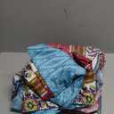 Boho Duvet Cover Twin, 100% Microfiber Ethnic Boho Colorful Bedding Set for Men Women, Blue Yellow Orange Modern Geo Aztec Print Duvet Cover, with Zipper Closure Luxury Soft Durable (Twin, 3pcs) (Twin 68"x90", 0931)