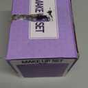 54 Pcs Kids Makeup Kit for Girls, Princess Real Washable Pretend Play Cosmetic Set Toys with Mirror, Birthday Gifts for 3 4 5 6 7 8 9 10 Years Old Girls Kids (Purple)