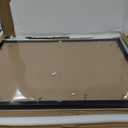 24x36 Picture Frame Set of 2, Wood Frame with Real Glass, Wide Border, 24X36 in