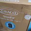 Graco Slimfit 3-in-1 Convertible Car Seat, Slim Car Seat with Space-Saving Design, Highback Booster Seat with 10-Position Headrest, Rear Facing and Forward Facing Carseat, Jarret, Manufacture Date 2025/10/11 