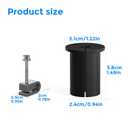 honecumi Starlink Cable Mounting Kit, Beciety Starlink Cable Routing Kit, with Wall Wire Clips, Starlink Mount, Starlink Accessories, Starlink Roof Mount, Starlink Internet Kit Satellite