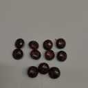 12 Pcs Brown 18 mm Genuine Leather Cover Buttons Football Buttons with Shank Sew for Clothes Dress Coats Jackets Sweaters Blazers Jeans Handicrafts Fall Sewing Accessories