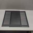 Kessainely RV Entry Screen Door Grille, Upgraded Adjustable 16-31 in Width, 21.26 in Height, Metal Entry Screen Door Protector, Camper Screen Door Grill, RV Door Defender
